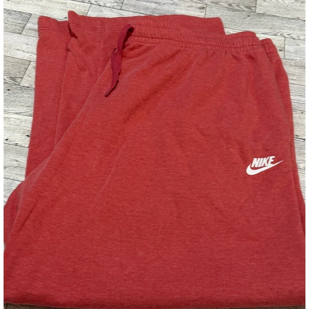 Nike Sportswear Club Fleece Loose Fit Mid-Rise Pink Joggers Sweat Pants XXL